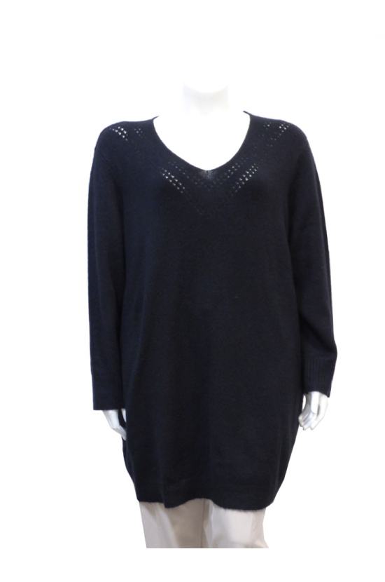 Удължен шпиц в черно